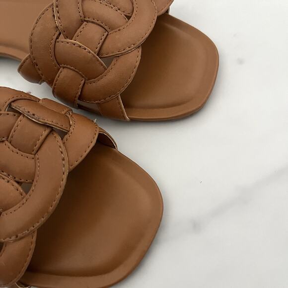 Nordstrom Carolina Slide Tan Toffee Size 8 Sandals classic coastal boho chic - Picture 5 of 12